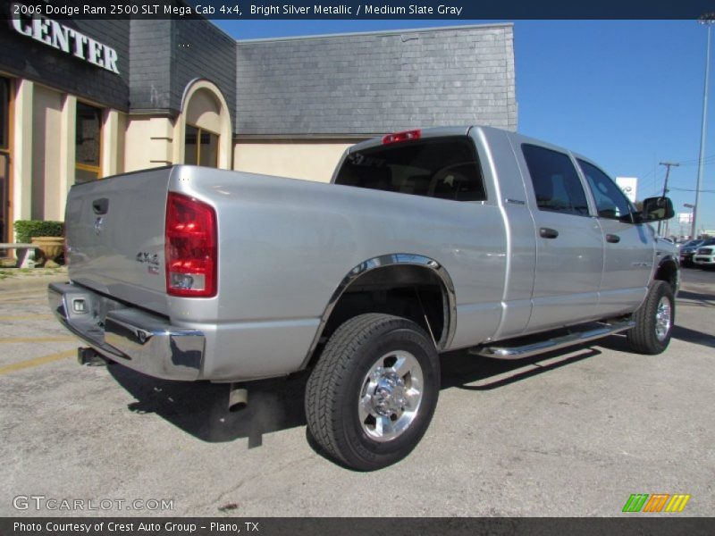 Bright Silver Metallic / Medium Slate Gray 2006 Dodge Ram 2500 SLT Mega Cab 4x4