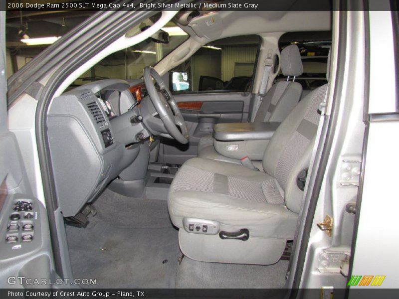 Bright Silver Metallic / Medium Slate Gray 2006 Dodge Ram 2500 SLT Mega Cab 4x4