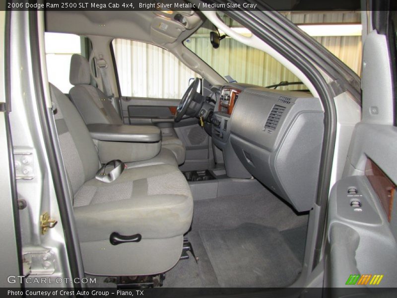 Bright Silver Metallic / Medium Slate Gray 2006 Dodge Ram 2500 SLT Mega Cab 4x4