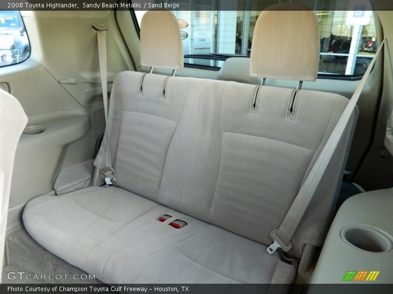 Sandy Beach Metallic / Sand Beige 2008 Toyota Highlander