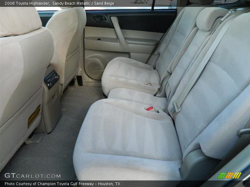 Sandy Beach Metallic / Sand Beige 2008 Toyota Highlander