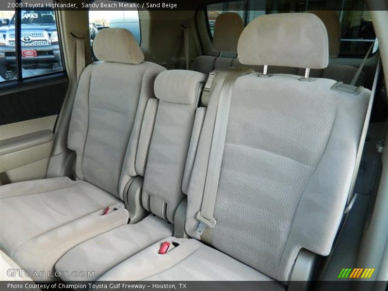 Sandy Beach Metallic / Sand Beige 2008 Toyota Highlander