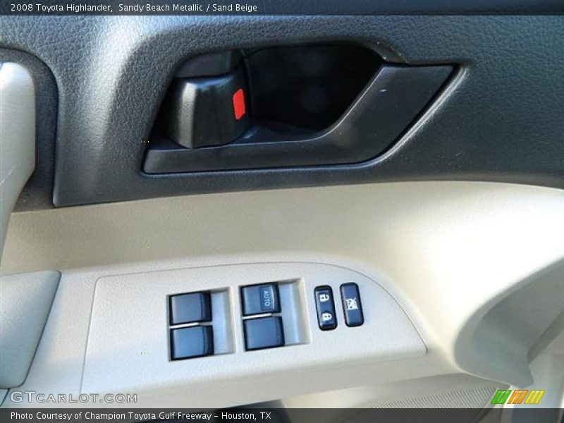 Sandy Beach Metallic / Sand Beige 2008 Toyota Highlander