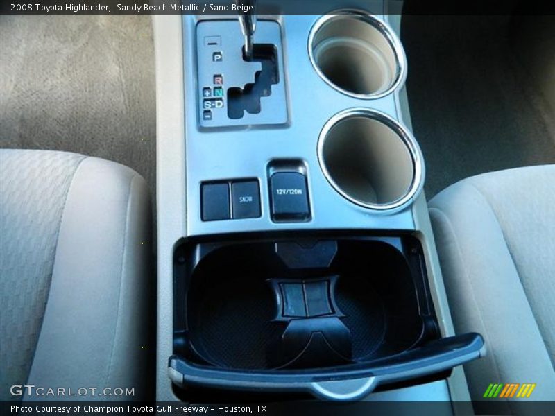Sandy Beach Metallic / Sand Beige 2008 Toyota Highlander