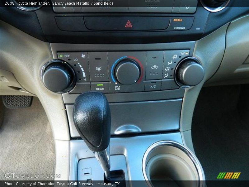 Sandy Beach Metallic / Sand Beige 2008 Toyota Highlander