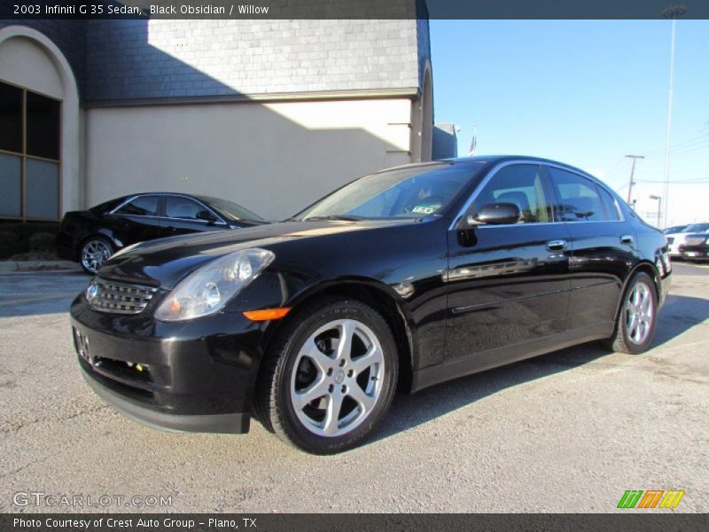 Black Obsidian / Willow 2003 Infiniti G 35 Sedan