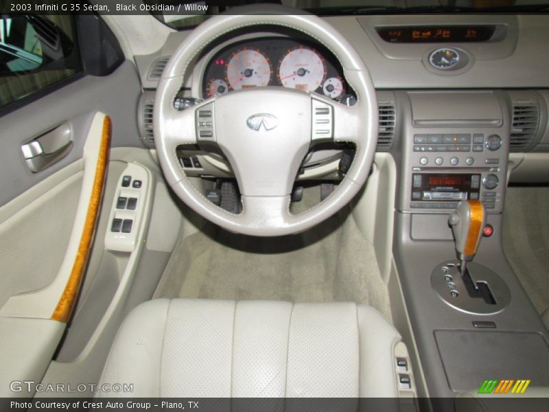 Black Obsidian / Willow 2003 Infiniti G 35 Sedan