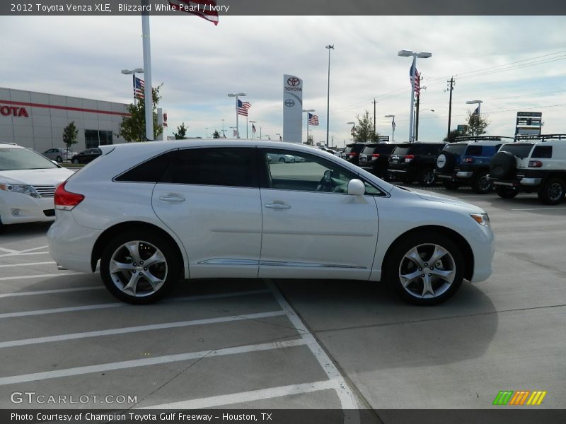 Blizzard White Pearl / Ivory 2012 Toyota Venza XLE