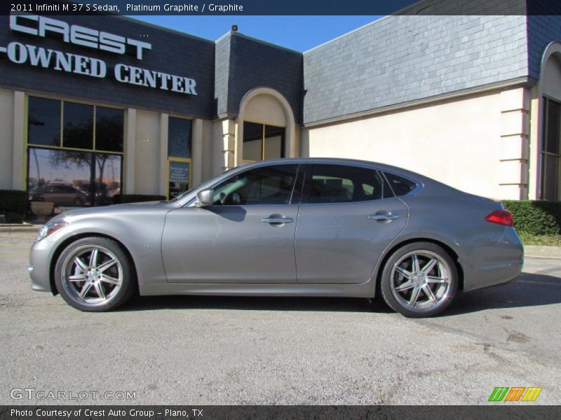 Platinum Graphite / Graphite 2011 Infiniti M 37 S Sedan