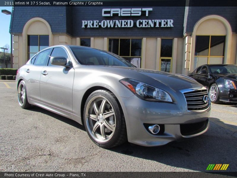 Platinum Graphite / Graphite 2011 Infiniti M 37 S Sedan