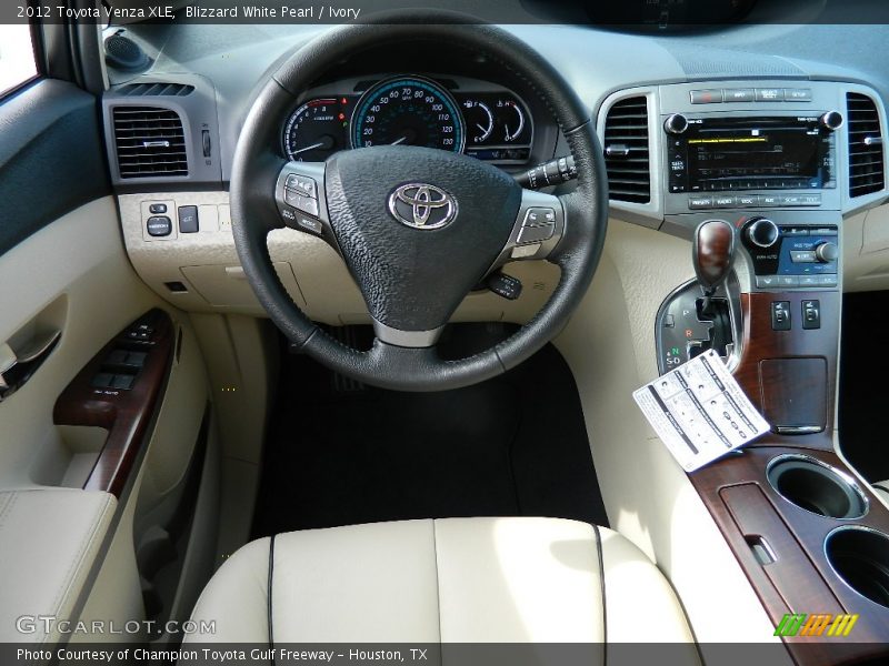 Blizzard White Pearl / Ivory 2012 Toyota Venza XLE