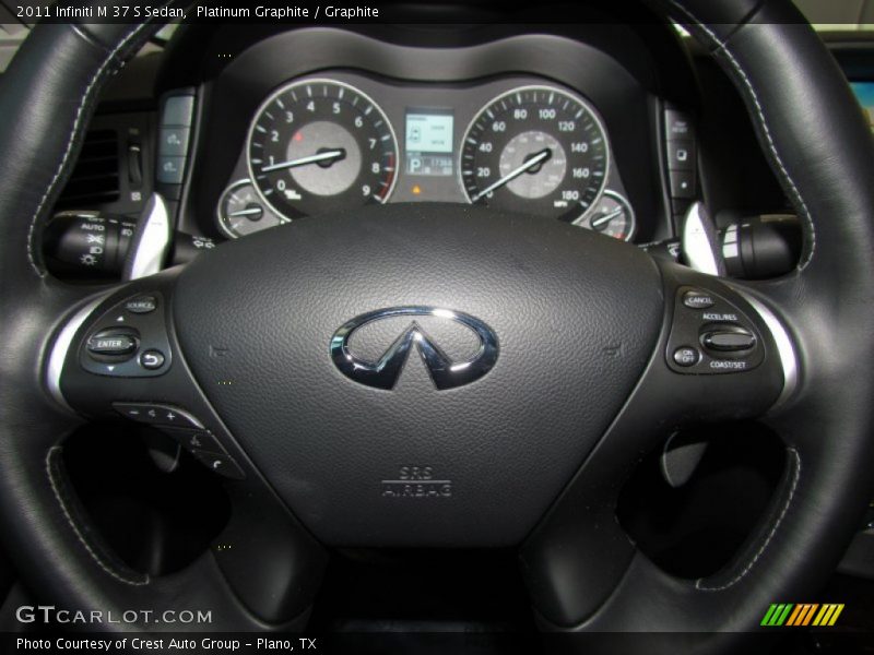 Platinum Graphite / Graphite 2011 Infiniti M 37 S Sedan