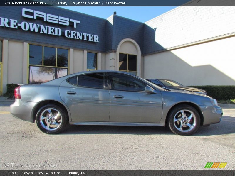Greystone Metallic / Dark Pewter 2004 Pontiac Grand Prix GTP Sedan