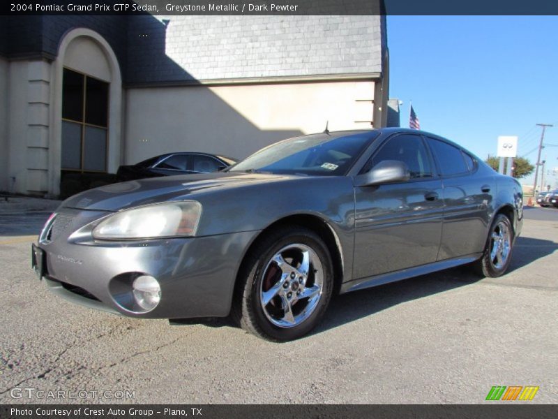 Greystone Metallic / Dark Pewter 2004 Pontiac Grand Prix GTP Sedan