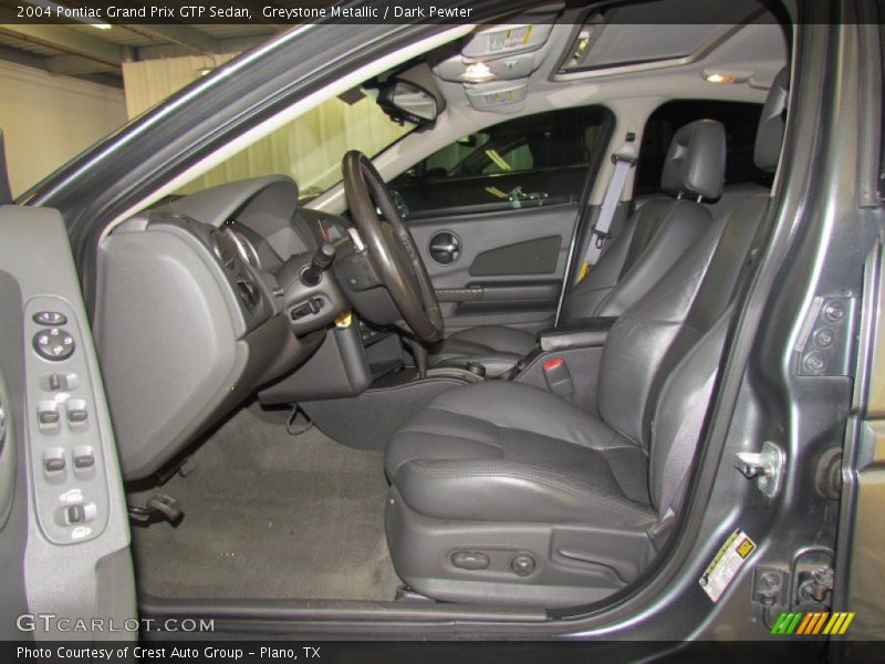 Greystone Metallic / Dark Pewter 2004 Pontiac Grand Prix GTP Sedan