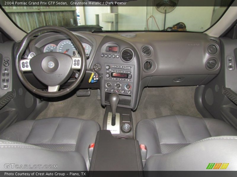 Greystone Metallic / Dark Pewter 2004 Pontiac Grand Prix GTP Sedan