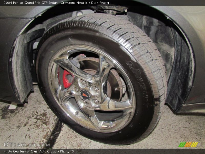 Greystone Metallic / Dark Pewter 2004 Pontiac Grand Prix GTP Sedan