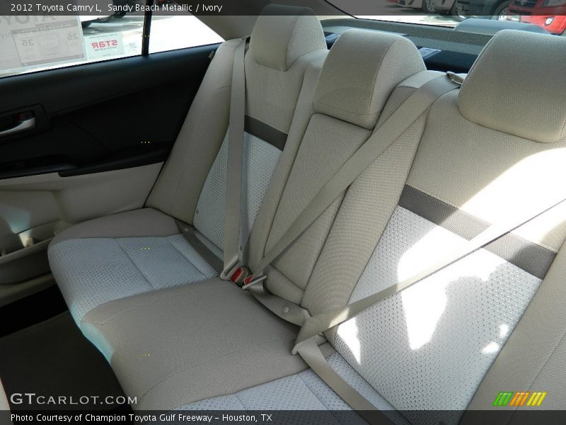 Sandy Beach Metallic / Ivory 2012 Toyota Camry L