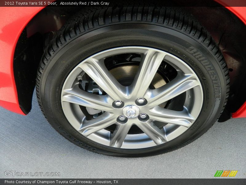  2012 Yaris SE 5 Door Wheel