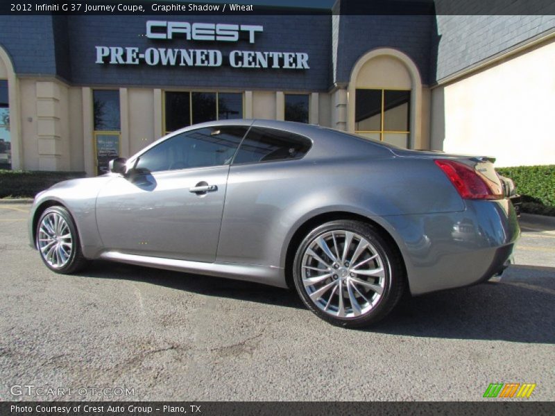 Graphite Shadow / Wheat 2012 Infiniti G 37 Journey Coupe