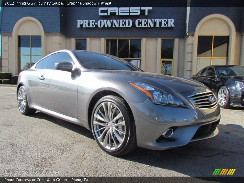 Graphite Shadow / Wheat 2012 Infiniti G 37 Journey Coupe