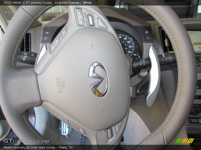 Graphite Shadow / Wheat 2012 Infiniti G 37 Journey Coupe