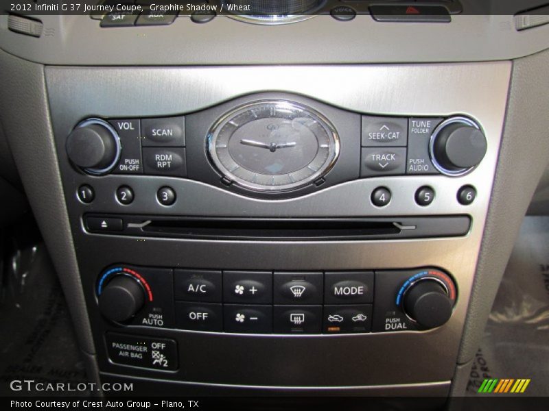 Graphite Shadow / Wheat 2012 Infiniti G 37 Journey Coupe