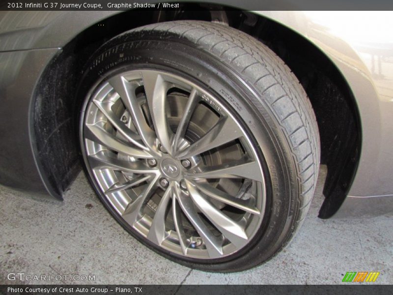 Graphite Shadow / Wheat 2012 Infiniti G 37 Journey Coupe