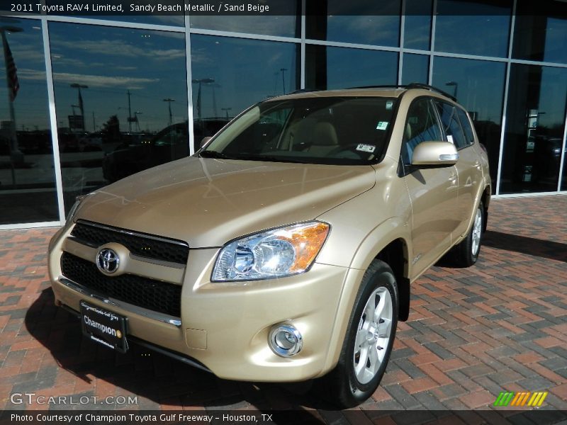 Sandy Beach Metallic / Sand Beige 2011 Toyota RAV4 Limited