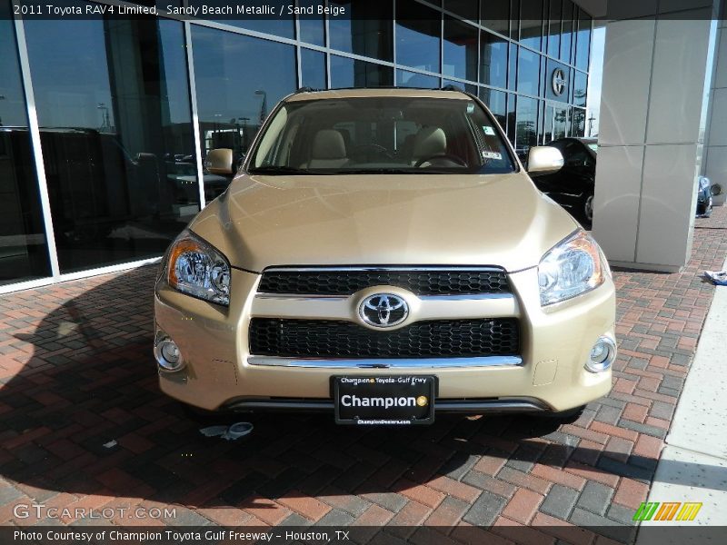 Sandy Beach Metallic / Sand Beige 2011 Toyota RAV4 Limited