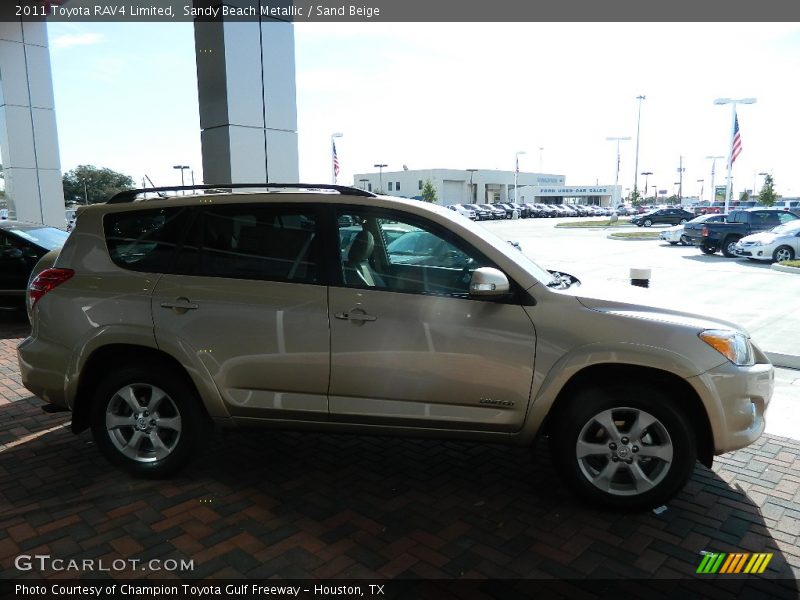 Sandy Beach Metallic / Sand Beige 2011 Toyota RAV4 Limited