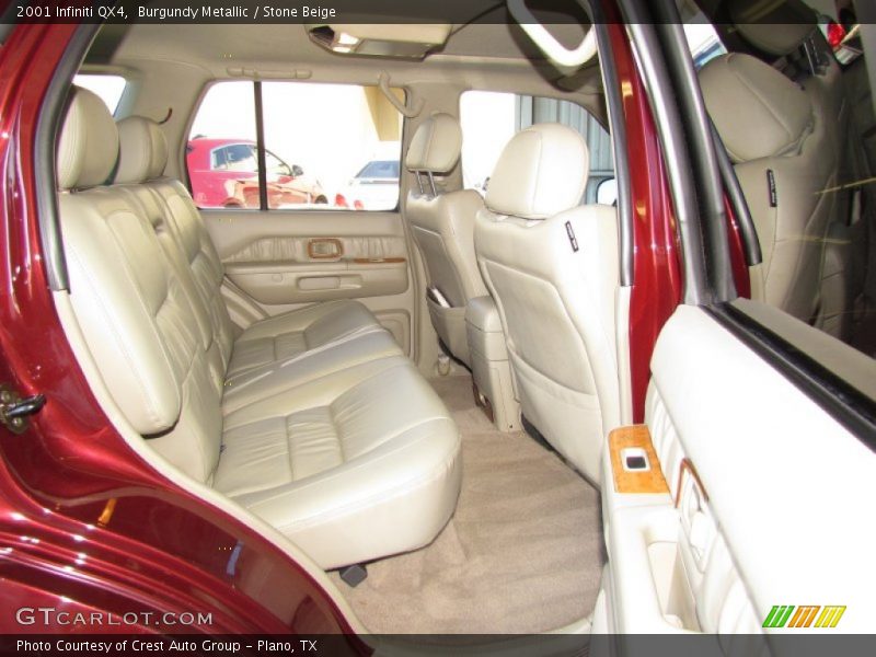 Burgundy Metallic / Stone Beige 2001 Infiniti QX4