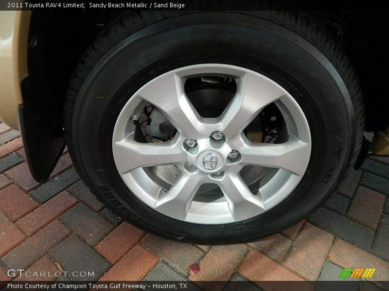 Sandy Beach Metallic / Sand Beige 2011 Toyota RAV4 Limited
