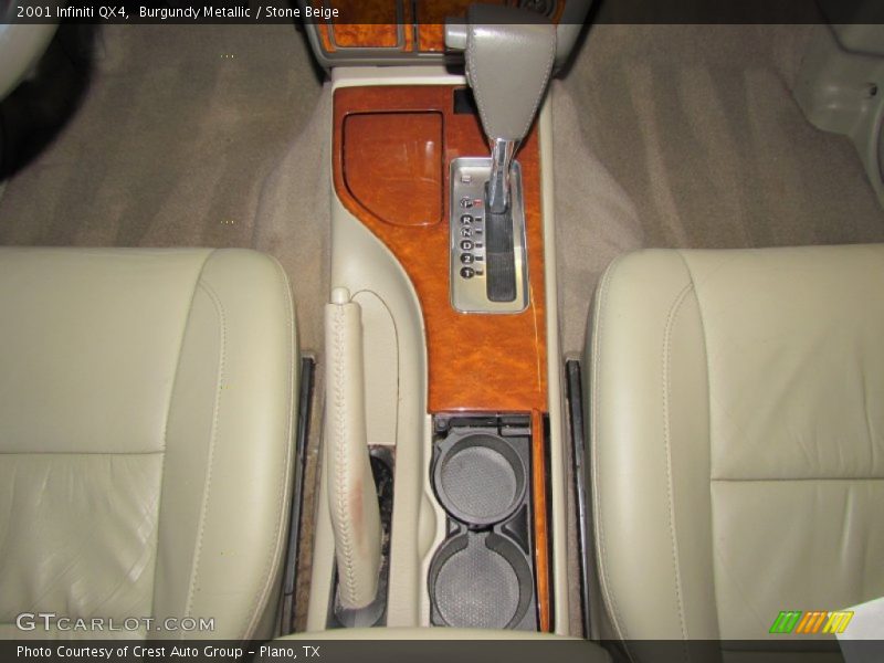 Burgundy Metallic / Stone Beige 2001 Infiniti QX4