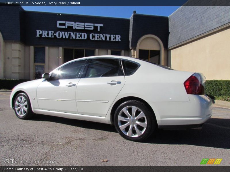 Ivory Pearl / Wheat 2006 Infiniti M 35 Sedan
