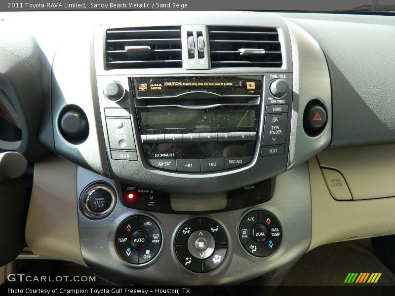 Sandy Beach Metallic / Sand Beige 2011 Toyota RAV4 Limited