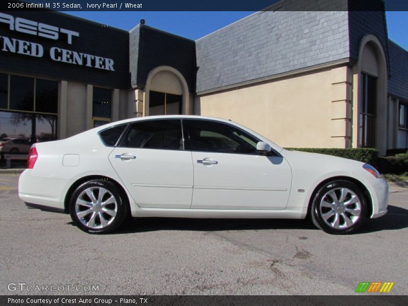 Ivory Pearl / Wheat 2006 Infiniti M 35 Sedan