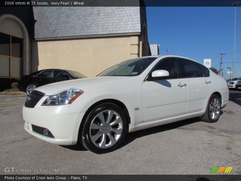 Ivory Pearl / Wheat 2006 Infiniti M 35 Sedan