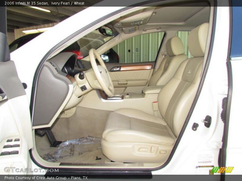 Ivory Pearl / Wheat 2006 Infiniti M 35 Sedan