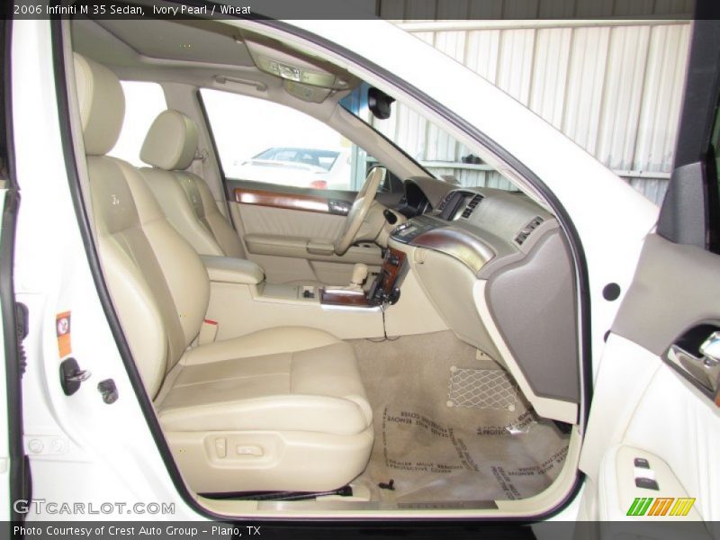 Ivory Pearl / Wheat 2006 Infiniti M 35 Sedan