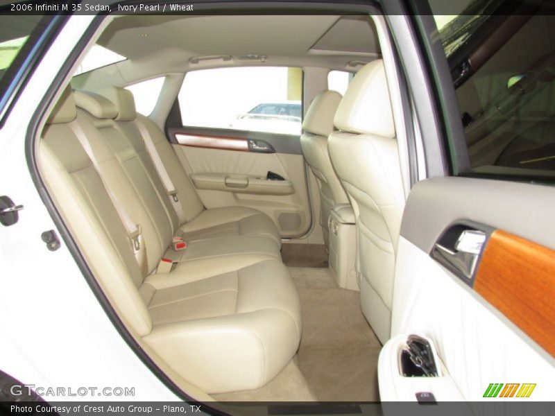 Ivory Pearl / Wheat 2006 Infiniti M 35 Sedan