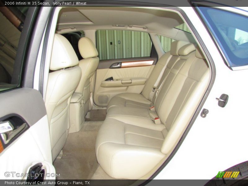 Ivory Pearl / Wheat 2006 Infiniti M 35 Sedan