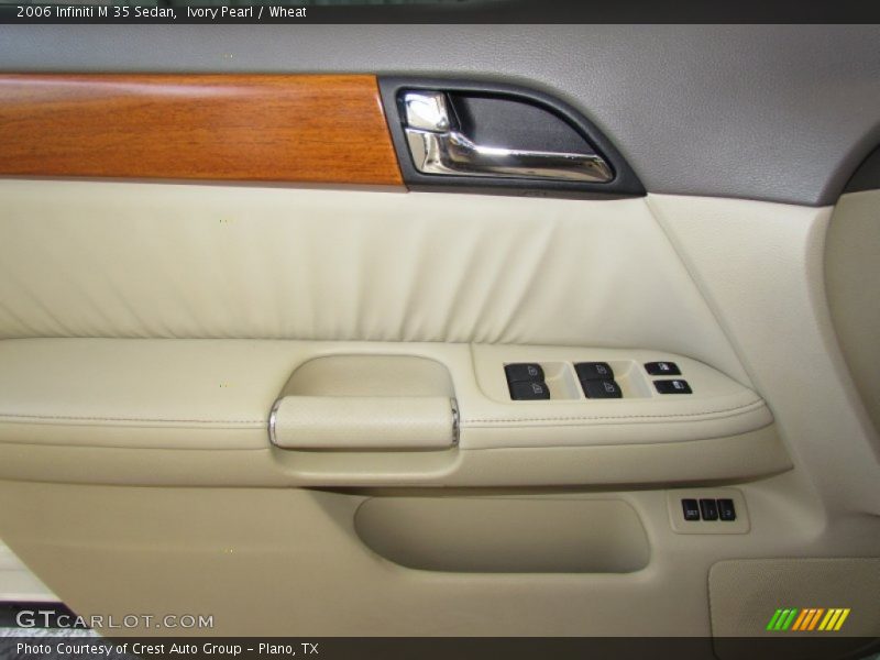 Ivory Pearl / Wheat 2006 Infiniti M 35 Sedan