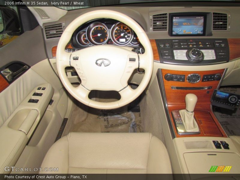 Ivory Pearl / Wheat 2006 Infiniti M 35 Sedan