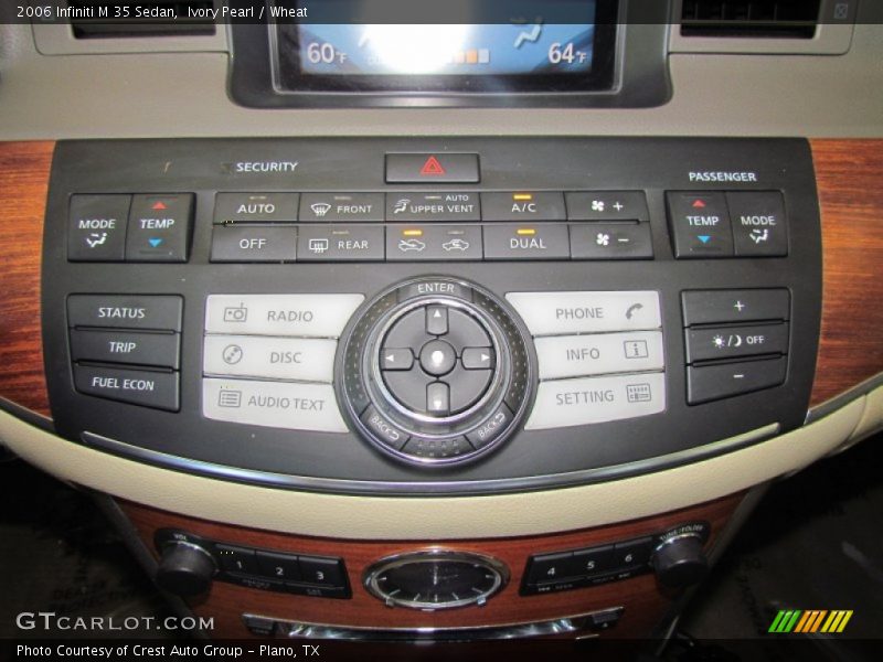 Ivory Pearl / Wheat 2006 Infiniti M 35 Sedan