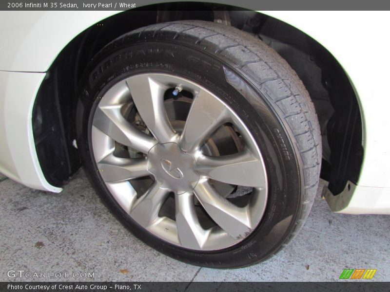 Ivory Pearl / Wheat 2006 Infiniti M 35 Sedan