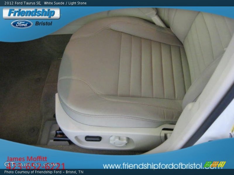 White Suede / Light Stone 2012 Ford Taurus SE