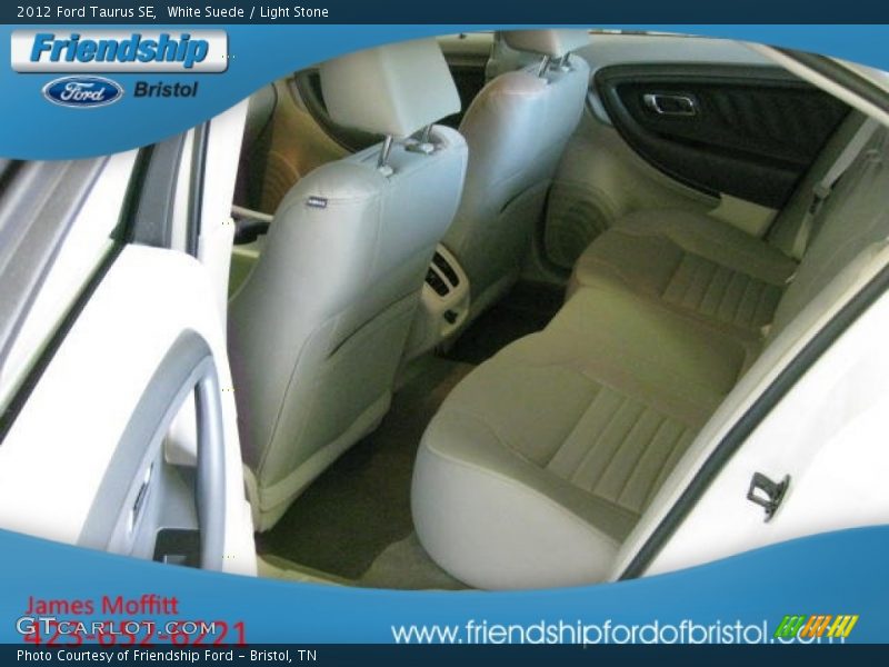 White Suede / Light Stone 2012 Ford Taurus SE