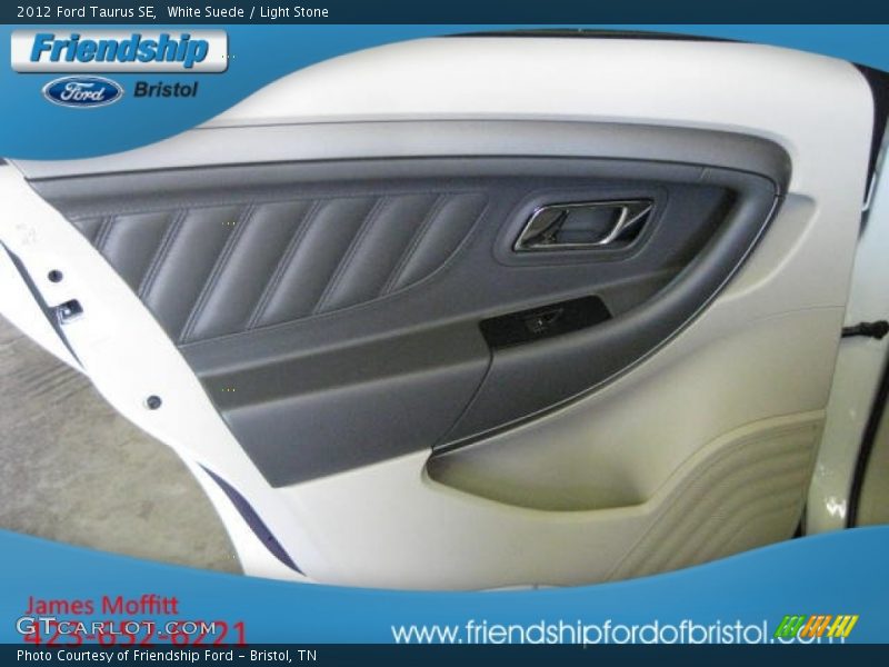 White Suede / Light Stone 2012 Ford Taurus SE