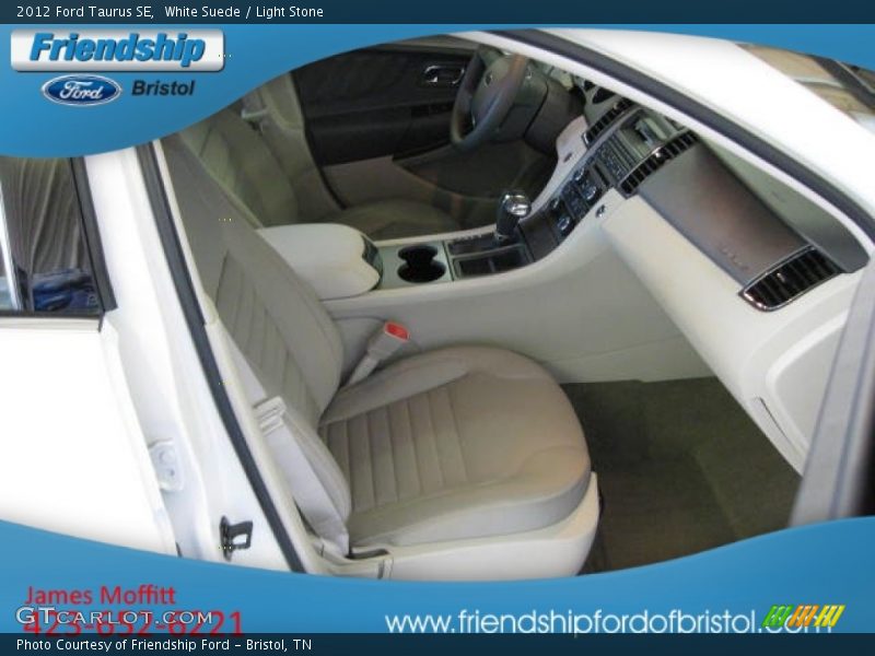 White Suede / Light Stone 2012 Ford Taurus SE